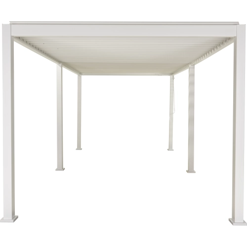 Pergola ogrodowa aluminiowa MIRADOR 111 Clasic 3 x 6m Biały